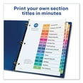 thumbnail image 2 of Customizable TOC Ready Index Multicolor Tab Dividers, 15-Tab, 1 to 15, 11 x 8.5, White, Traditional Color Tabs, 1 Set, 2 of 8