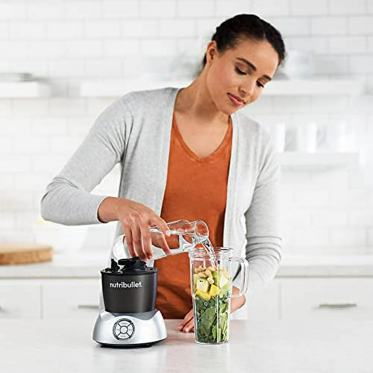  NutriBullet ZNB30100Z Pro 1000 Personal Blender, 32-Ounce,  Light Gray: Home & Kitchen