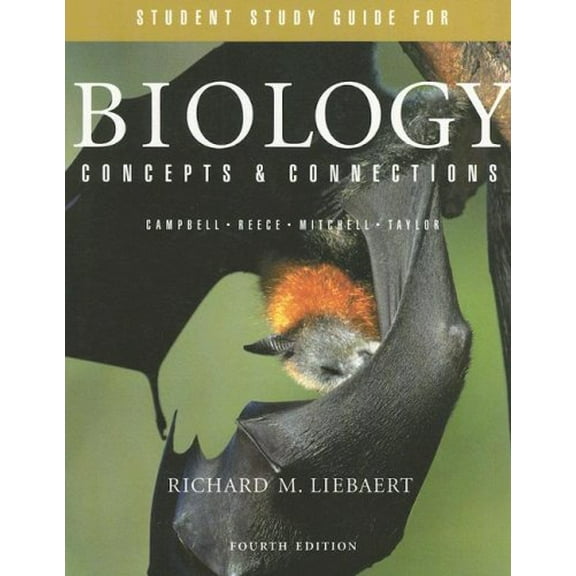 Pre-Owned Student Guide for Biology: Concepts & Connections (Paperback) by Richard M Liebaert