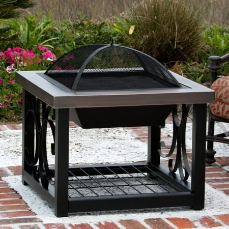 Fire Sense Old World Bronze Finish Cocktail Table Fire Pit