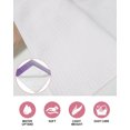 thumbnail image 6 of Purple Gray Ombre Kitchen Dish Towels for Drying Dishes Set of 4, Vintage Country Wooden Waffle Weave Microfiber Hand Tea Bathroom Towels Quick Dry & Absorbent Towel 15.7x23.6, 6 of 7