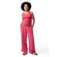 thumbnail image 2 of Ingrid & Isabel For Every Belly Women's Maternity Wide Leg Gauze Pant, Sizes XS-XXL, 2 of 10