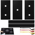 thumbnail image 1 of 3Pcs Stove Covers Reusable Gas Stove Protector Heat Resistant Gas Stove Burner Liner Washable Stove Burner Covers Non-stick Gas Range Protectors Thickness 0.01 inch for Kitchen Cooking 21, 1 of 10