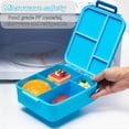 thumbnail image 5 of Lonchera Bento Portátil para Niños, Recipientes Cónicos para Almacenar Alimentos con Tapas, Lonchera Escolar para Niños., 5 of 5