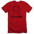 thumbnail image 1 of Garfield - Pull My Finger - Premium Slim Fit Short Sleeve Shirt - Large, 1 of 2