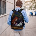 thumbnail image 6 of The Aristocats Backpack Bookbag Casual Daypack Travel Backpacks for Work Hiking Camping, 6 of 8