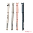 thumbnail image 4 of 4pcs Black Ink Cartoon Gel Pen 0.35mm Gel Pen School Office Stationery Supplies Pattern Random, 4 of 9