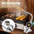 thumbnail image 5 of Grusce Griddles Regulator Zinc Alloy Propane Tank Regulator Wear Resistant Stable Tabletop Griddles Regulator Replacement for Kitchen 17" and 22" Tabletop Griddles, 5 of 5