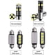 thumbnail image 2 of RV Bombillas LED 6000-8000K 12V Bombillas de luz blanca Mini bombillas interiores Iluminación para automóviles Kit de matrícula de 21 piezas oso de fresa Electrónica, 2 of 5