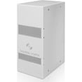 thumbnail image 4 of Sound Town Dual 8" IP55 Weatherproof Subwoofer with Folded Horn Design for Outdoor Installations, Gray (TITAN-S28G), 4 of 5