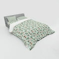 thumbnail image 3 of Spring Duvet Cover Set, English Garden Style Floral Pattern with Flowers and Leaves, Bedding Set with Shams and Fitted Sheet, 3 Sizes, by Ambesonne, 3 of 3