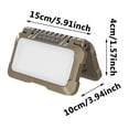 thumbnail image 3 of BotaniNest Portable Outdoor Camping With Rechargeable Battery And Multiple Lighting Modes For Hiking Backpacking Emergency, 3 of 7