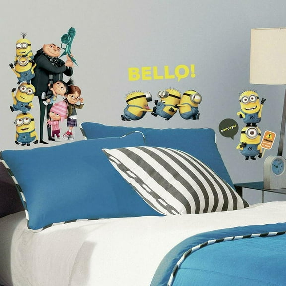 Despicable Me 2 Peel and Stick Wall Decals