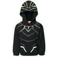 thumbnail image 2 of Marvel Avengers Black Panther Toddler Boys Fleece Athletic Pullover Hoodie and Pants Outfit Set 3T, 2 of 5