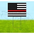 thumbnail image 1 of American Flag (18" x 24") Yard Sign, Includes Metal Step Stake, 1 of 6