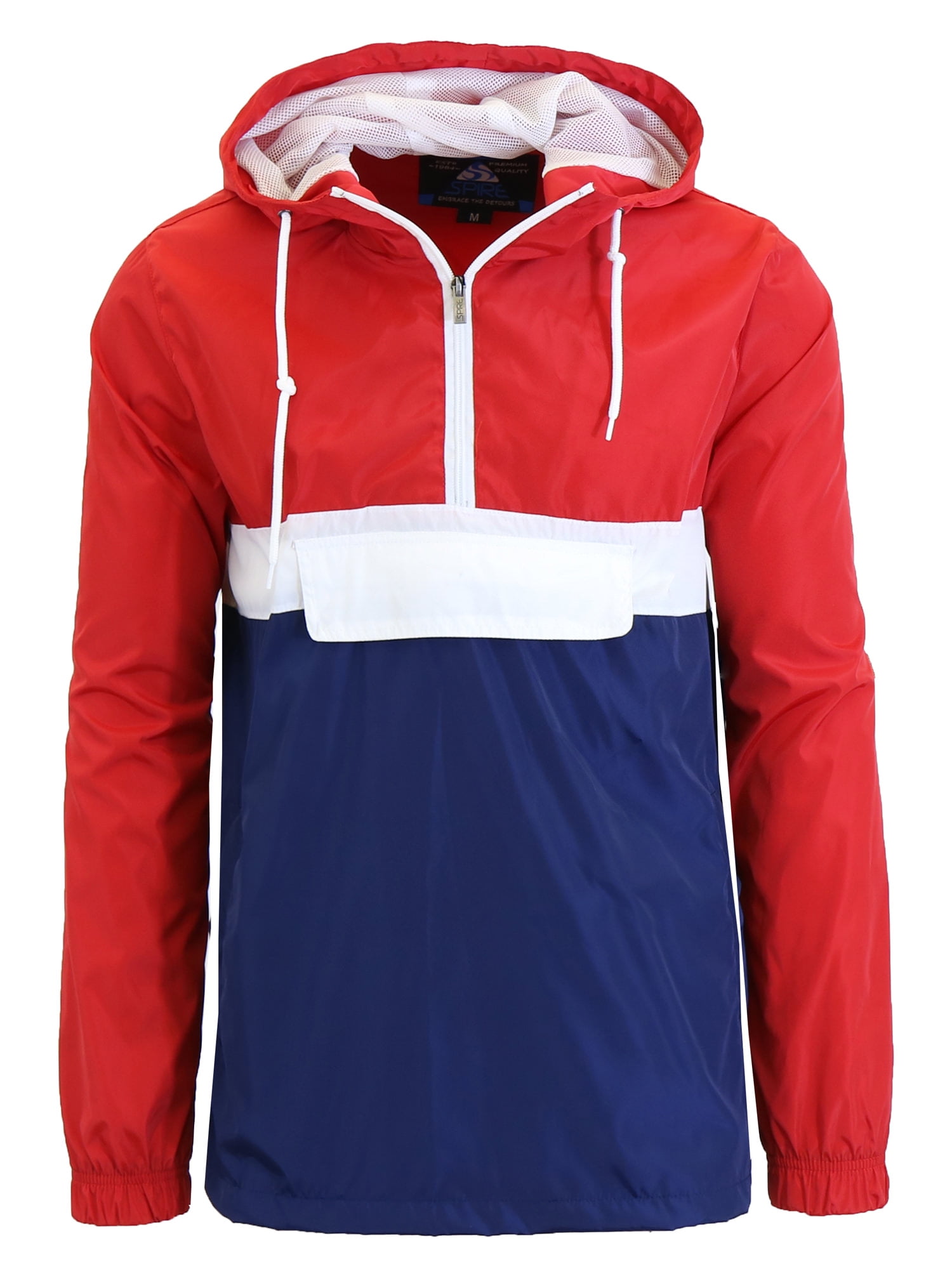 Mens Hooded Lightweight Windbreaker Jackets