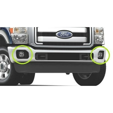 - Oem Factory Stock Genuine 2011 2012 2013 2014 2015 Ford Super Duty XLT F-250 F-350 F-450 F-550 Front Bumper Fog Lights Light Lamps Lamp Add On Kit