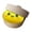 B007- Yellow, variant on Relaxation Toys, Jumbo Dumpling Squishies, Dumpling Squishies Toys, Huge Dumpling Squeeze, 7X7X3.5 Inch Yellow Steamed Bun Squeeze with Steamer Container, Soft Slow Rise Squeeze