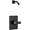 Matte Black, variant on Delta T14237-BLLHD Velum Shower Only Trim Package - Black