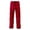 Red, variant on lnmuld Boys Solid Cargo Straight Leg Pants Drawstring Elastic Waist Multi Pocket Loose Fit Casual Kids Bottoms Size:11-12 Years