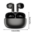 thumbnail image 3 of Sleep A20 by Ruroz Sleep Earbuds, Noise Blocking Sleep Headphones, Small Earplugs for Side Sleepers, 80H Playtime, Stream Content via Bluetooth 5.3, Sleep Monitor, Personal Alarm(Black), 3 of 8