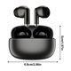 thumbnail image 3 of Auriculares inalámbricos Bluetooth con tecnología de aleación 5.3 | Auriculares estéreo de doble oído | Baja latencia | Reproducción de 5 horas | Controladores de 13 mm | Ajuste cómodo | Plata, 3 of 8