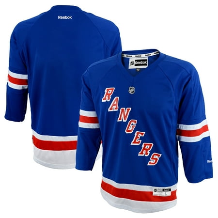 New York Rangers Team Clock - New York Rangers Reebok Youth Replica Home Jersey - Blue - Yth L/XL