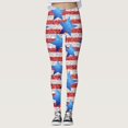 thumbnail image 2 of Aayomet Leggings de Sport Imprimés pour Femmes, Pantalons de Yoga Léopard Évasés (Rouge, TG), 2 of 5
