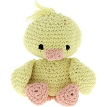 Hoooked Duckling Danny Yarn Kit W/Eco Brabante Yarn-Yellow & Peach