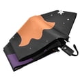 thumbnail image 6 of FORMRS Travel Umbrella Folding Auto Open Close Windproof Rain UV Protection, Halloween Orange Ghosts, 6 of 8