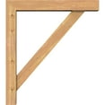 thumbnail image 3 of Ekena Millwork 5 1/2"W x 32"D x 36"H Traditional Block Smooth Bracket w/ Offset Brace, Western Red Cedar, 3 of 25