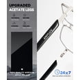 thumbnail image 3 of Gafas de bloqueo de luz azul ANYLUV para hombres/mujeres, 3 of 7