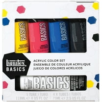 Liquitex BASICS Acrylic Set, 5-Colors