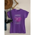 thumbnail image 3 of Flying 3D Smiles Techno Style T-Shirt Women -Image by Shutterstock, Female 3X-Large, 3 of 4