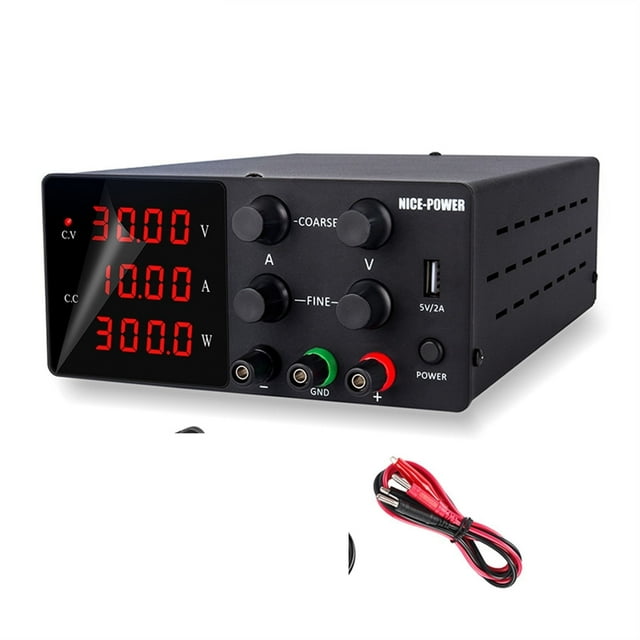 Alimentation Régulée 30V 5A Réglable USB DC Laboratoire 30V 10A 300W 120V 3A Régulateur de Tension Stabilisateur Commutateur 60V5A