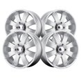 thumbnail image 3 of 20x9 Ultra 243S Mako Bright Silver Wheel 6x5.5 (18mm), 3 of 5