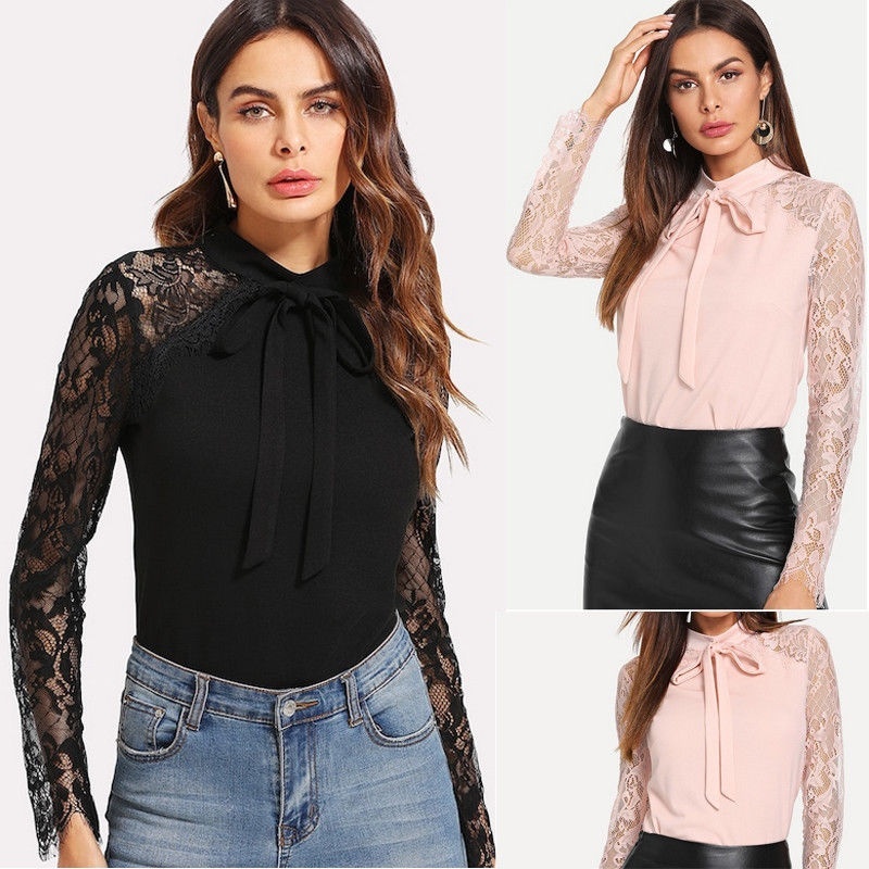 lace elegant tops