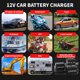 thumbnail image 4 of Cargador de Batería Cargador de Goteo de Batería Inteligente Automático de 6 Amperios y 12 V, Deselfitador de Mantenimiento de Batería con Compensación de Temperatura para Automóvil, Camión, Motocicleta, Podadora Marino, 4 of 10