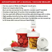 ForJars Vacuum Sealer Kit