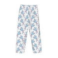 thumbnail image 5 of Xecao Cute Poodle Dog Men's Straight Lounge Pajama Pants: The Ultimate in Comfortable Sleepwear, 5 of 9