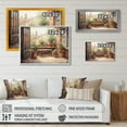 thumbnail image 4 of Designart "Cottage Balcony Garden III" Cottage Landscape Wall Decor, 4 of 5