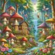 thumbnail image 3 of Hilo Algodón Ecológico Bordado Punto Cruz Con Casa Setas 16CT 40x40cm, 3 of 9