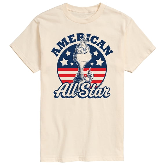 Dr. Seuss - America's Favorite Mean One - Men's Short Sleeve Graphic T-Shirt