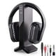 thumbnail image 1 of Auriculares inalámbricos para ver Smart TV con base de carga de transmisor RF de 2,4 G (AUX RCA óptico digital), auriculares de TV inalámbricos para personas mayores, alcance inalámbrico de 100 pies s, 1 of 5
