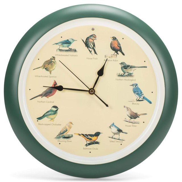 Reloj de pared Mark Feldstein The Original Singing Bird 33 cm