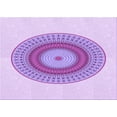 thumbnail image 1 of Ahgly Company Machine Washable Indoor Rectangle Transitional Purple Area Rugs, 2' x 5', 1 of 7
