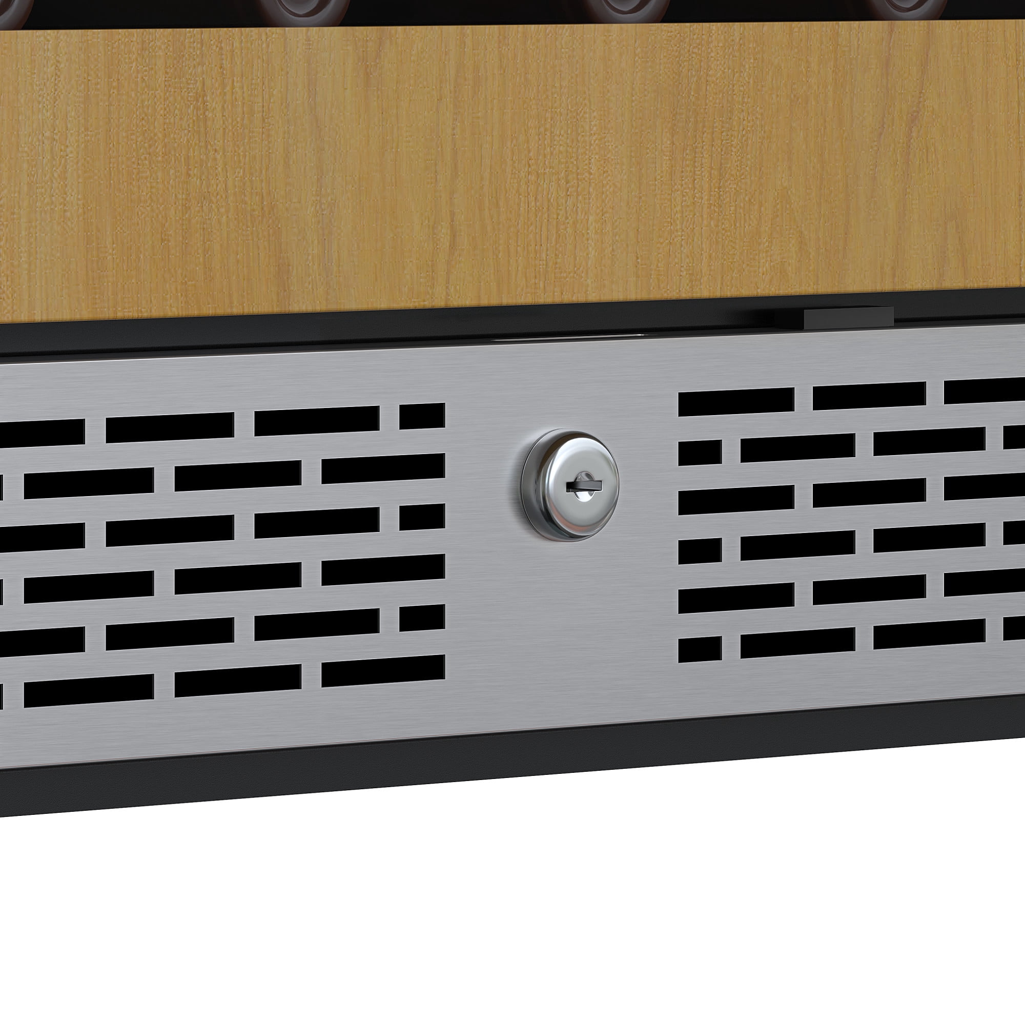 Avallon Awc242szlh 24" Wide 53 Bottle Capacity Single Zone Wine Cooler - Stainless Steel