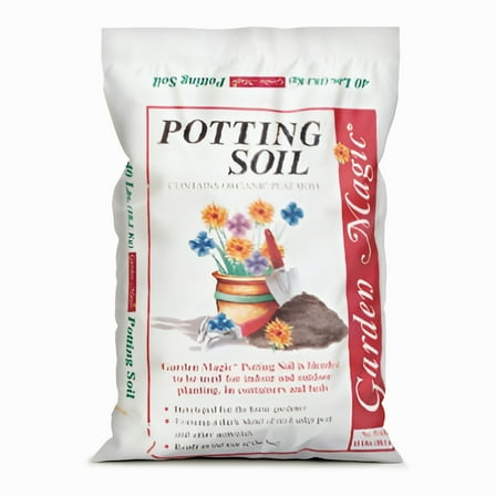 Michigan Peat Garden Magic General Purpose Potting Soil Mix, 40 Pound Bag