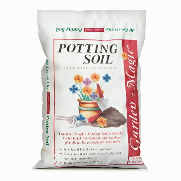 Michigan Peat Garden Magic General Purpose Potting Soil Mix, 40 Pound Bag