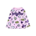 thumbnail image 2 of Monster High Girls Multicoloured Long Sleeve Long Leg Pyjama and Jumper 3 Piece Set, 2 of 7